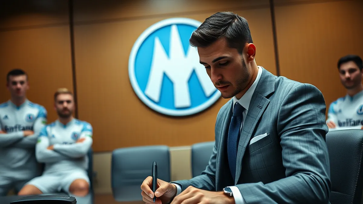 OM : Sacha Lung arrive à l'Olympique de Marseille