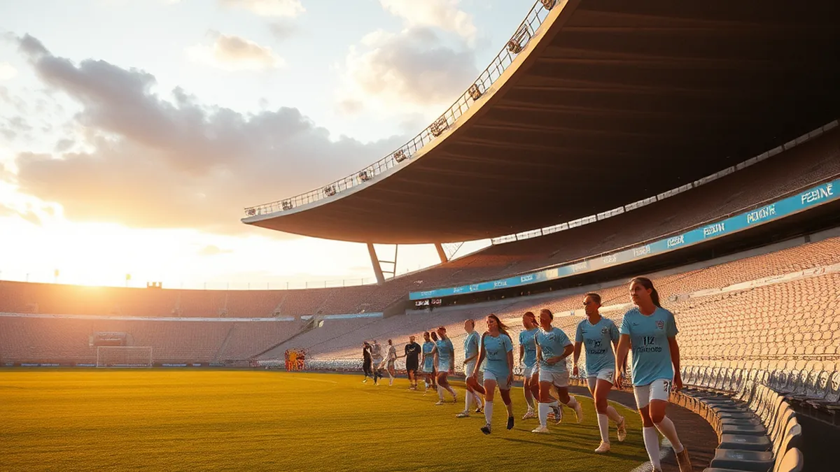 Olympique de Marseille Земits mission with women's team promotion to D3